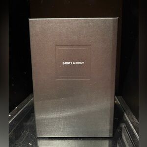 Saint Laurent Sleek Black Gift Box